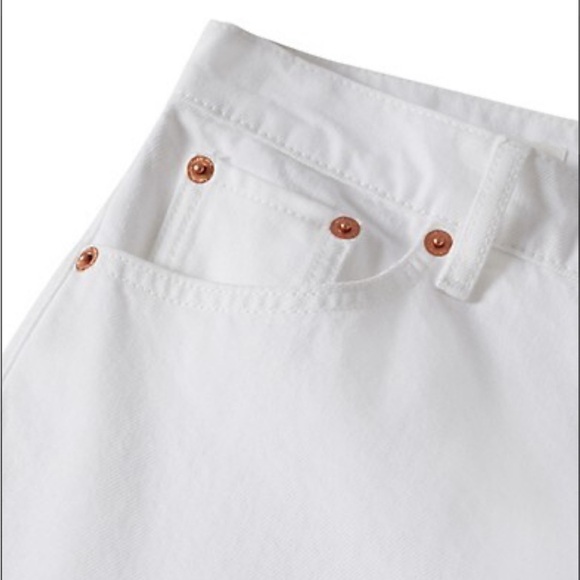 BNWT Mango White Mom Jeans - Picture 4 of 7